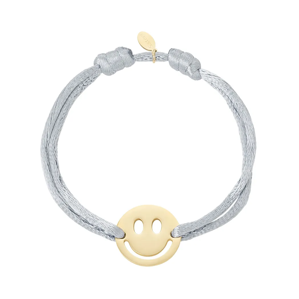LIVAYA Armband Freundschaftsarmband mit Smiley-Anhänger 16 cm – Bild 14