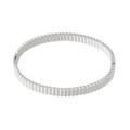 LIVAYA Armband Armreif mit gerippter Oberfläche – Bild 1