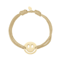 LIVAYA Armband Freundschaftsarmband mit Smiley-Anhänger 16 cm – Bild 2