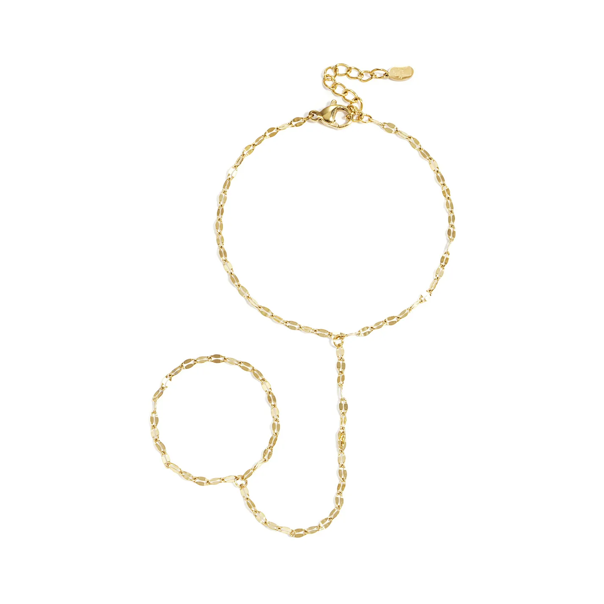 LIVAYA Armband Armkette mit Gliederkette 16 cm + 3 cm – Bild 2