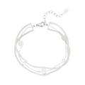 LIVAYA Armband Charmarmband mit runden Plättchen als Charmarmband, 16 cm – Bild 1