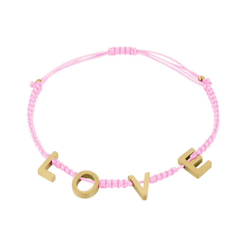 LIVAYA Armband Freundschaftsarmband mit LOVE-Buchstaben – Bild 3