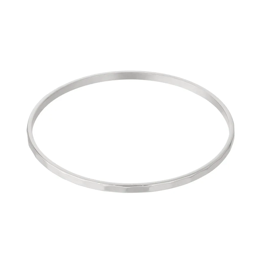 LIVAYA Armband Armreif aus Edelstahl mit kantiger Silhouette – Bild 1