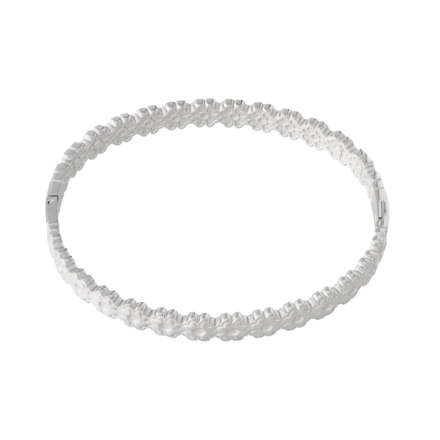LIVAYA Armband Armreif Armschmuck Armreif mit Blumenmotiv – Bild 1