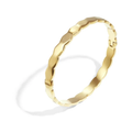 LIVAYA Armband Armreif aus Edelstahl mit welliger Form – Bild 2