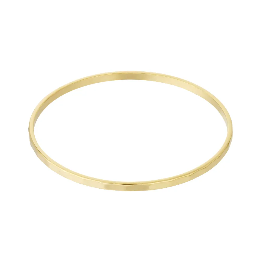 LIVAYA Armband Armreif aus Edelstahl mit kantiger Silhouette – Bild 2