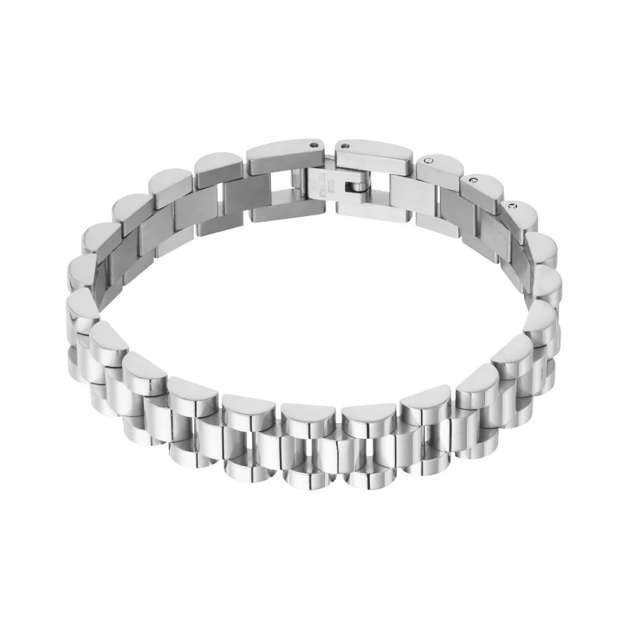 LIVAYA Armband Gliederarmband aus Edelstahl 18 cm – Bild 1