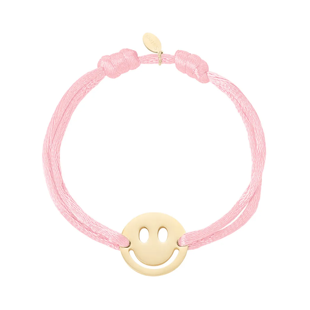 LIVAYA Armband Freundschaftsarmband mit Smiley-Anhänger 16 cm – Bild 6