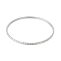 LIVAYA Armband Armreif aus Edelstahl mit facettierter Oberfläche – Bild 1