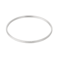LIVAYA Armband Armreif aus Edelstahl mit feinem Linienrelief – Bild 1