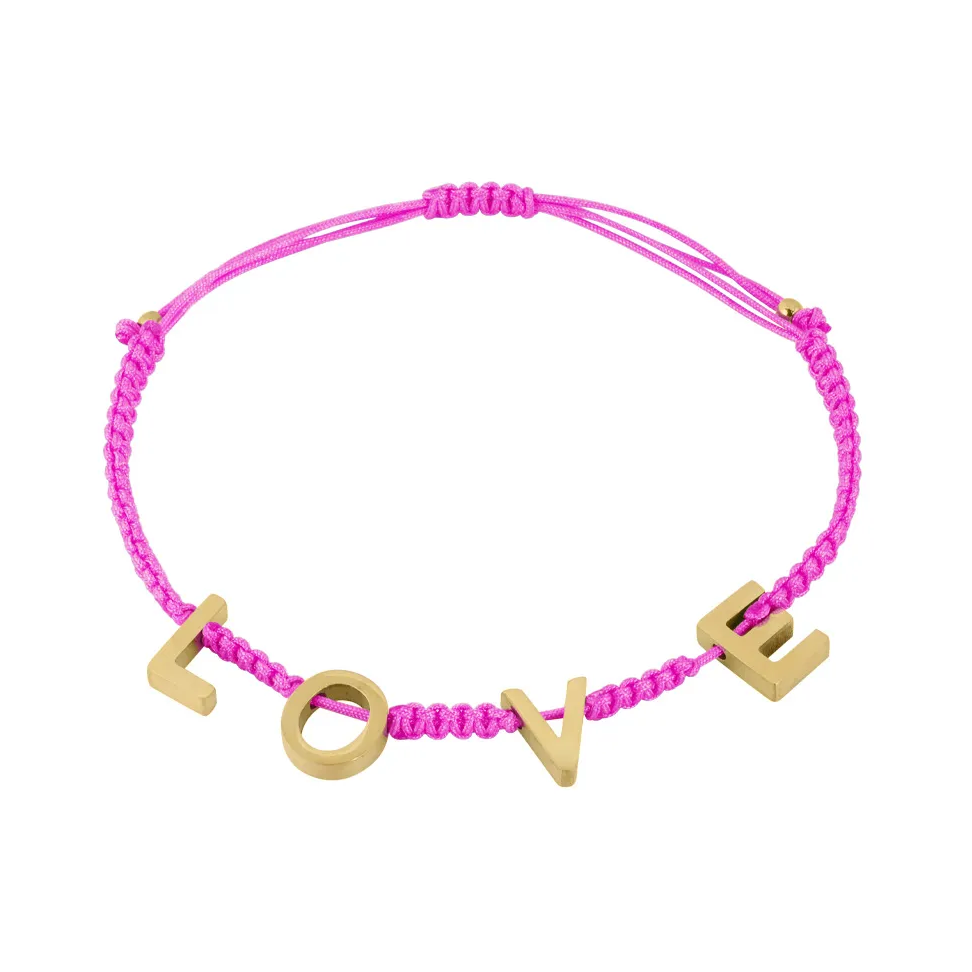 LIVAYA Armband Freundschaftsarmband mit LOVE-Buchstaben – Bild 2