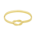 LIVAYA Armband Armreif aus Edelstahl mit Knotendetail – Bild 2