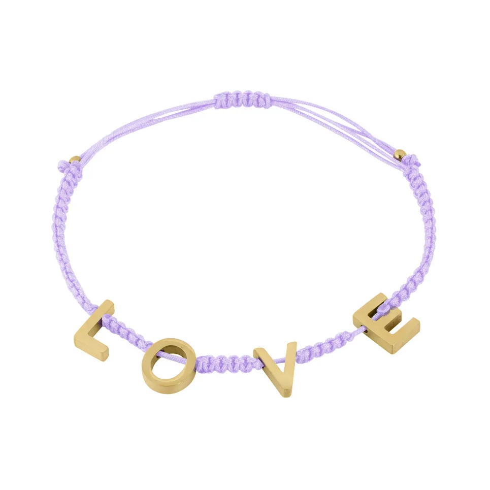 LIVAYA Armband Freundschaftsarmband mit LOVE-Buchstaben – Bild 5