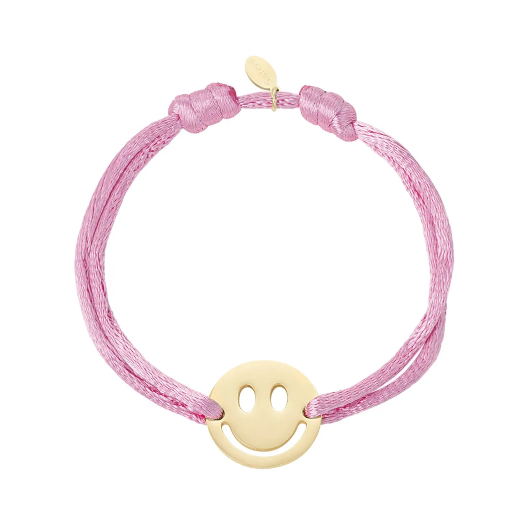 LIVAYA Armband Freundschaftsarmband mit Smiley-Anhänger 16 cm – Bild 13