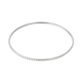 LIVAYA Armband Armreif Armschmuck: Armreif aus Edelstahl mit feiner Struktur – Bild 1