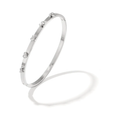 LIVAYA Armband Armreif mit Herzdetails und Strasssteinen – Bild 1