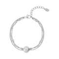 LIVAYA Armband Charmarmband mit Kugelanhänger, 16 cm + 3 cm – Bild 1