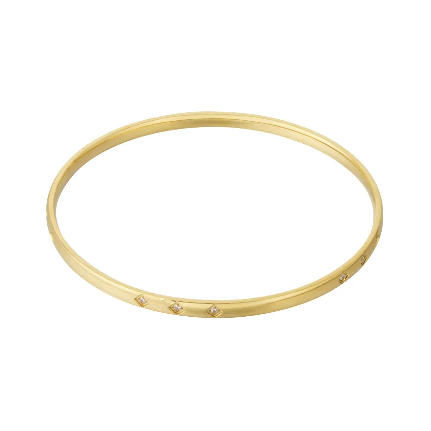 LIVAYA Armband Armreif mit Strasssteinen – Bild 2
