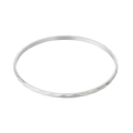 LIVAYA Armband Armreif aus Edelstahl mit geometrischer Struktur – Bild 1