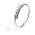 LIVAYA Armband Armreif Armschmuck: Armreif mit Strasssteinreihe – Bild 1
