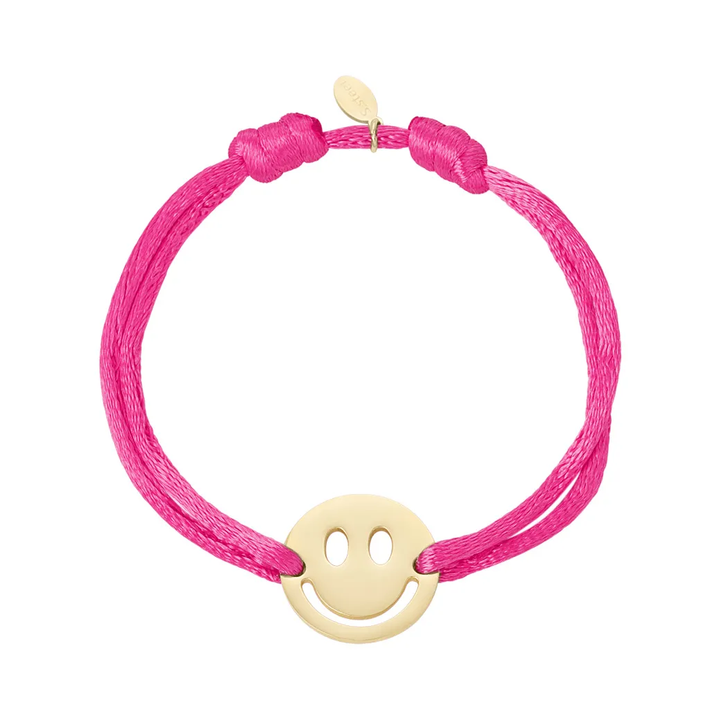 LIVAYA Armband Freundschaftsarmband mit Smiley-Anhänger 16 cm – Bild 7
