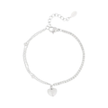 LIVAYA Armband Charmarmband Charmarmband mit Herzanhänger 16 cm – Bild 1