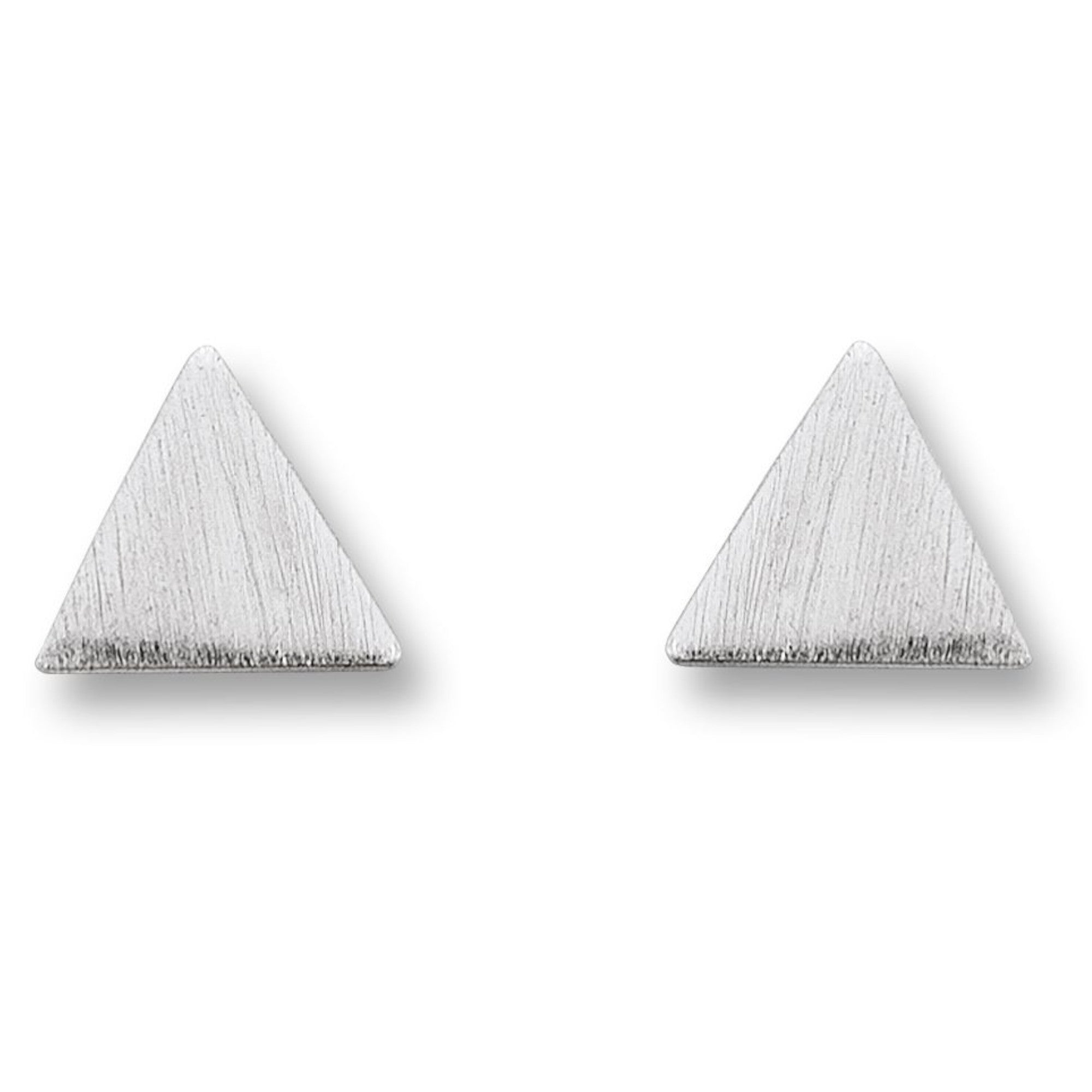 Dreieck Ohrringe Ohrstecker aus 925er Silber von ONE ELEMENT – Bild 1