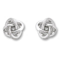Knoten-Ohrstecker aus 925er Silber von ONE ELEMENT