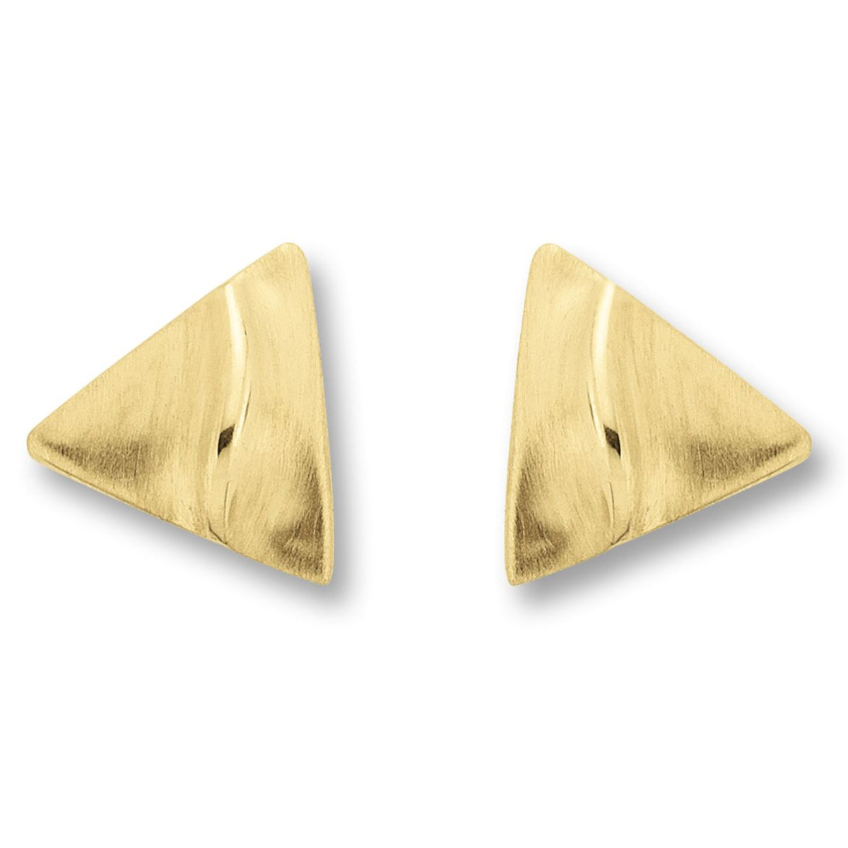 Ohrringe Ohrstecker aus 333er Gelbgold von ONE ELEMENT – Bild 1