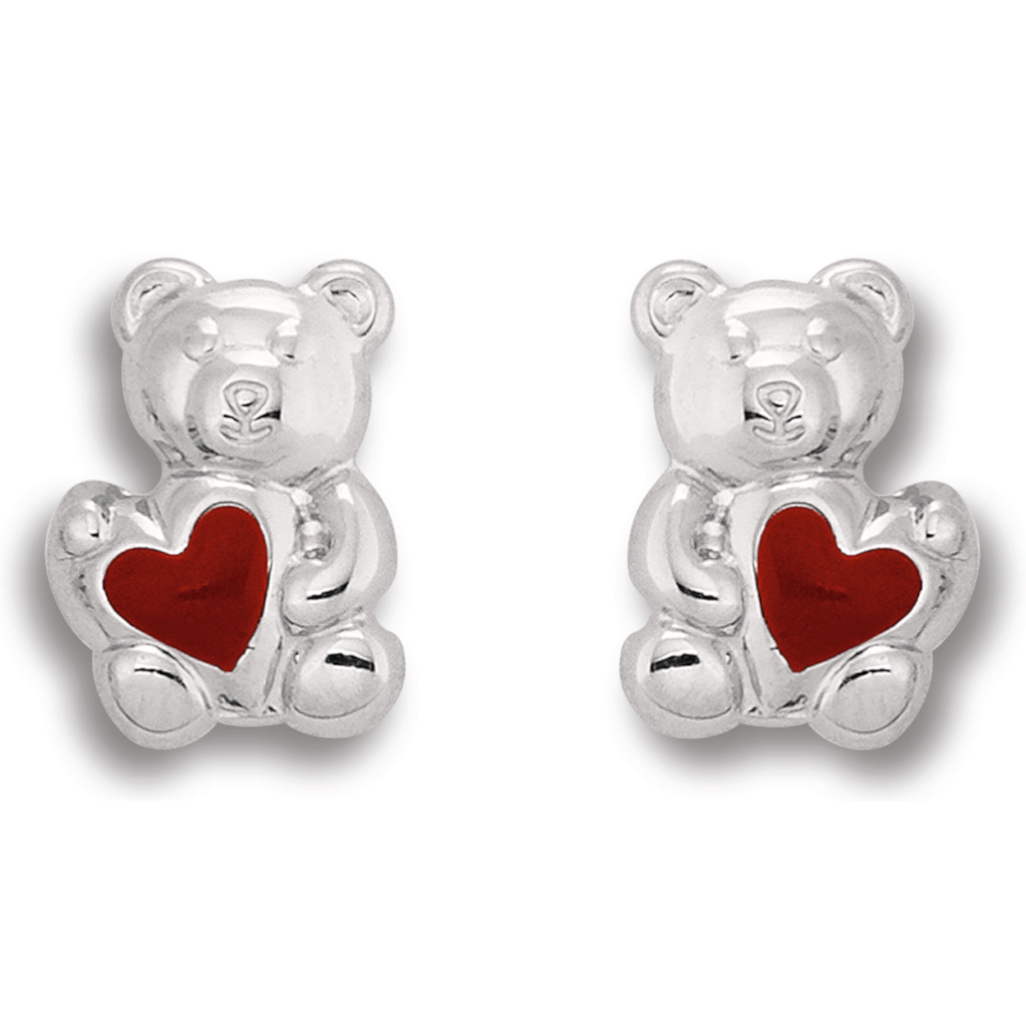 Teddy Bär Ohrringe Ohrstecker aus 925er Silber von ONE ELEMENT – Bild 2