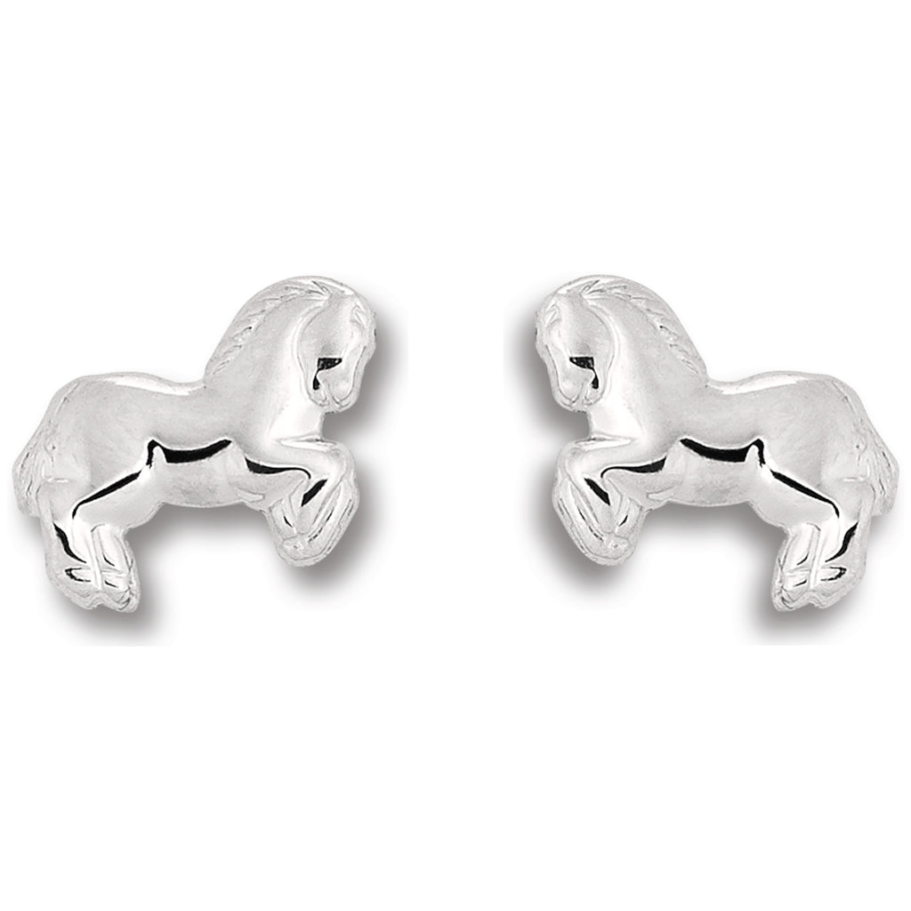 Pferd Ohrringe Ohrstecker aus 925er Silber von ONE ELEMENT – Bild 2