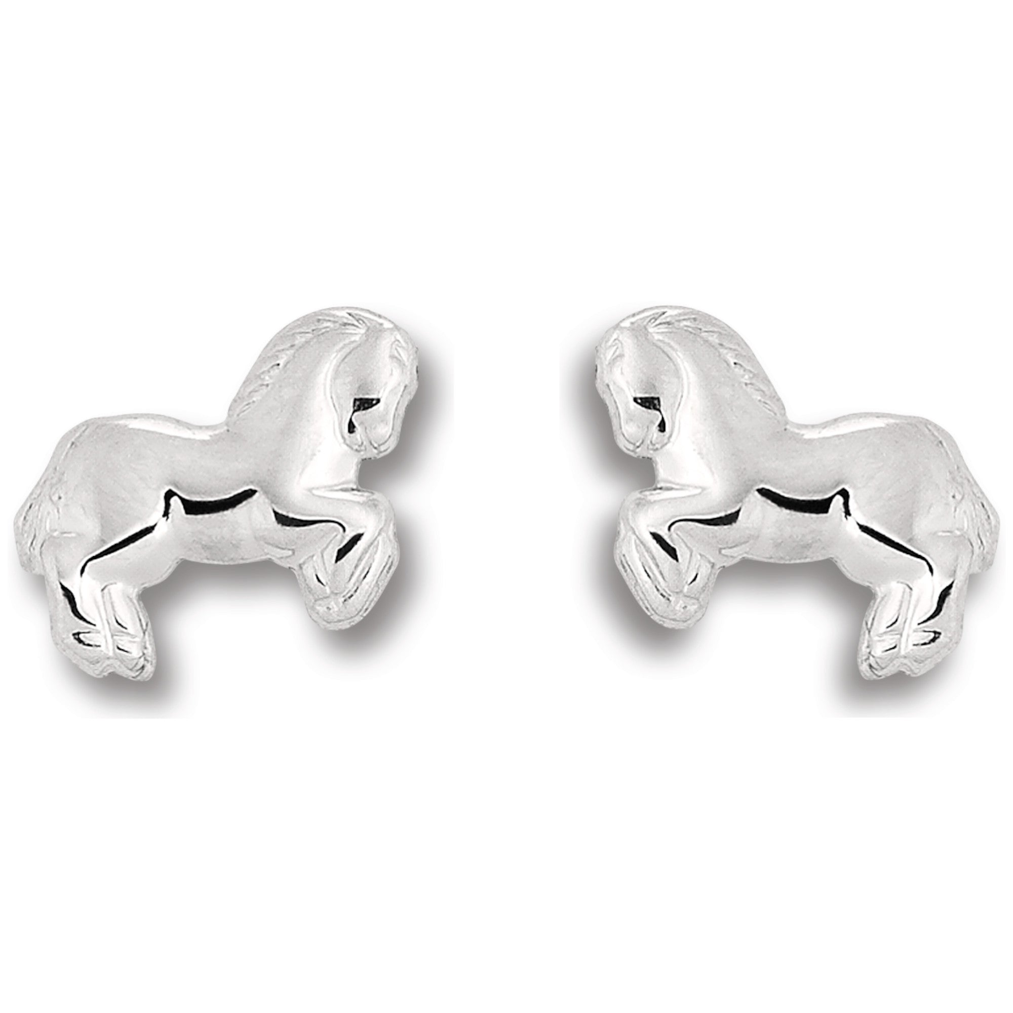 Pferd Ohrringe Ohrstecker aus 925er Silber von ONE ELEMENT – Bild 2