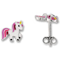 Einhorn Ohrringe Ohrstecker aus 925er Silber von ONE ELEMENT – Bild 1