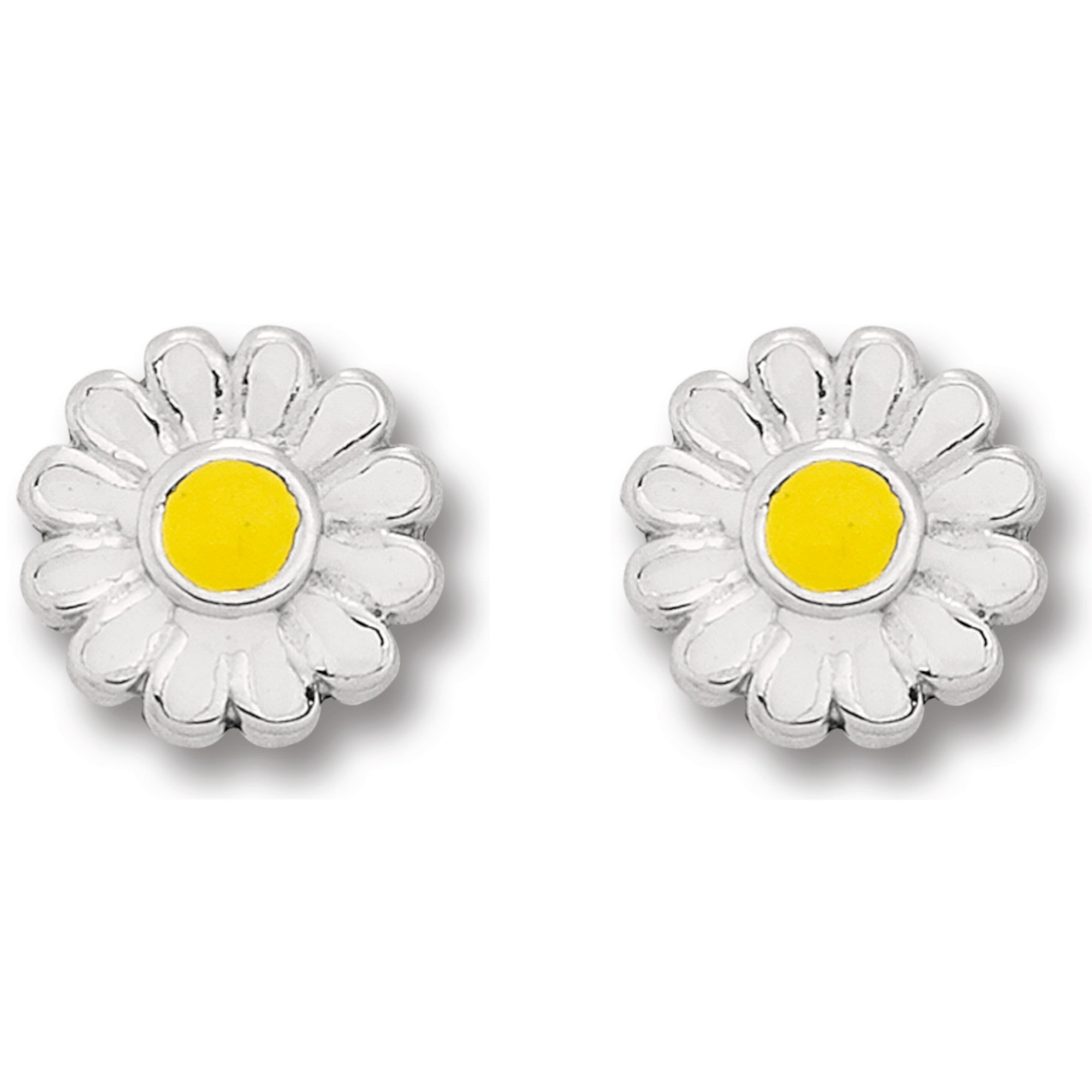 Gänseblümchen Ohrringe Ohrstecker aus 925er Silber von ONE ELEMENT – Bild 2
