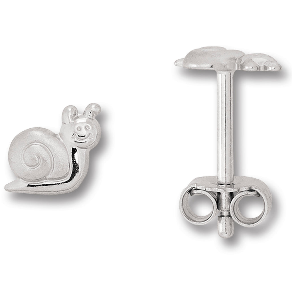 Schnecke Ohrringe Ohrstecker aus 925er Silber von ONE ELEMENT – Bild 1