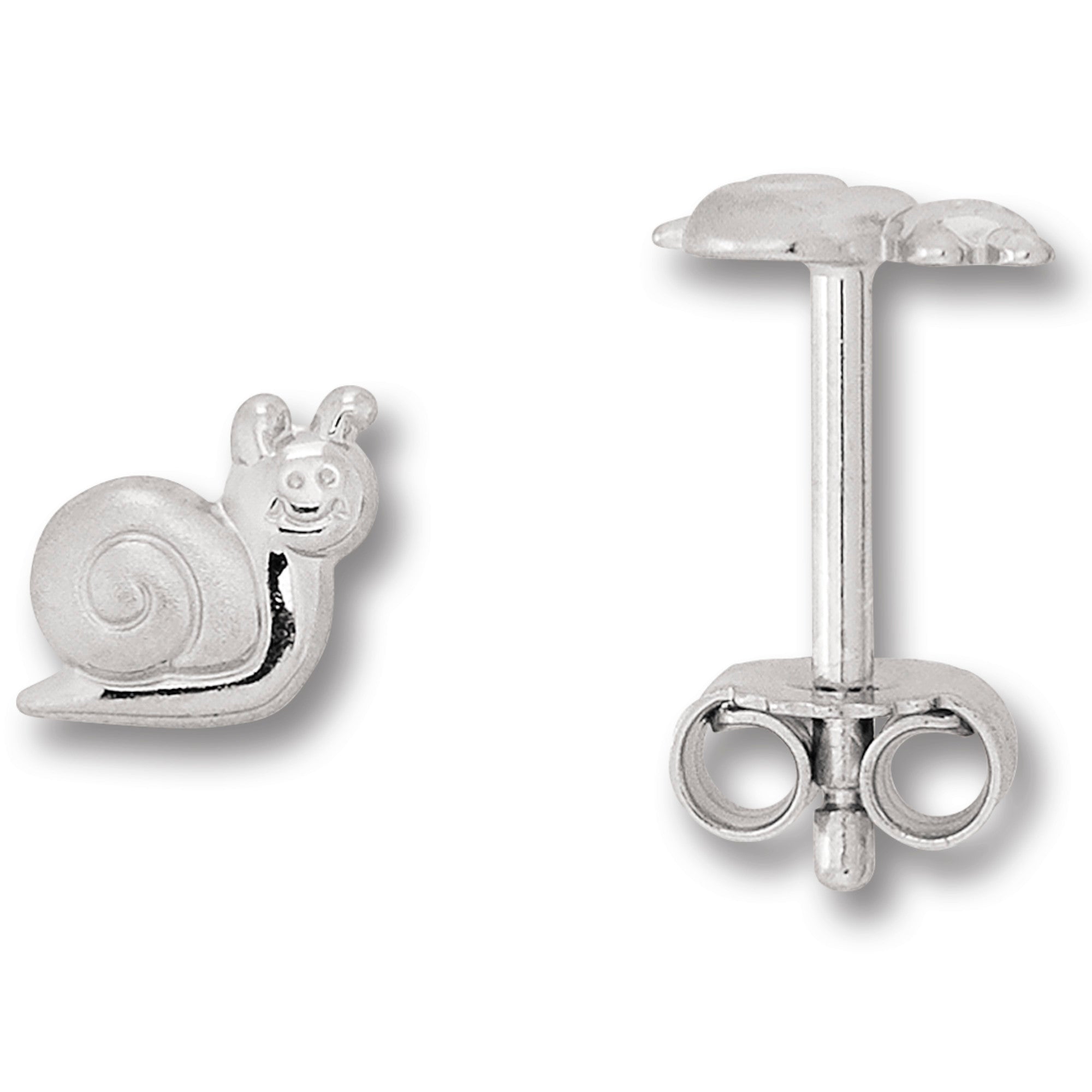 Schnecke Ohrringe Ohrstecker aus 925er Silber von ONE ELEMENT – Bild 1