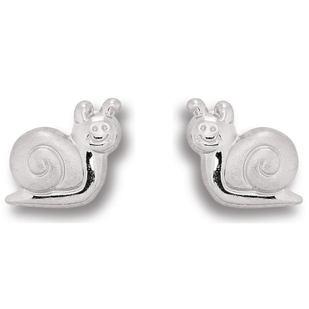 Schnecke Ohrringe Ohrstecker aus 925er Silber von ONE ELEMENT – Bild 2