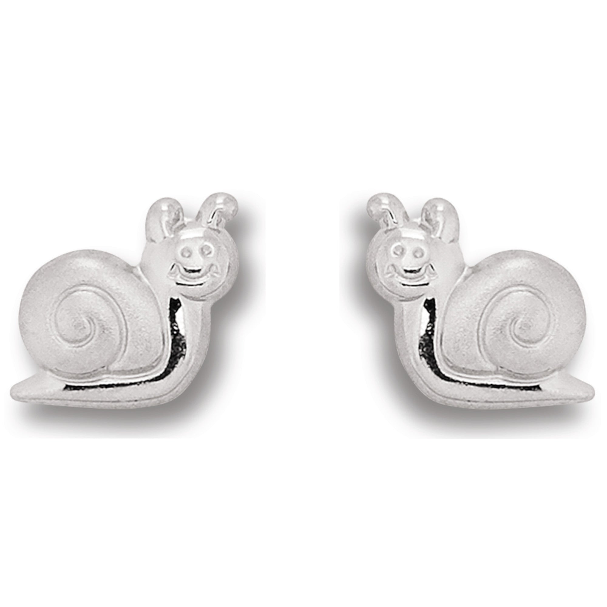 Schnecke Ohrringe Ohrstecker aus 925er Silber von ONE ELEMENT – Bild 2