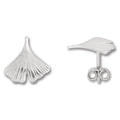 Ginkgoblatt Ohrringe Ohrstecker aus 925er Silber von ONE ELEMENT – Bild 1