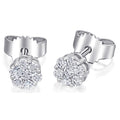 0.15 ct Diamant Brillant Ohrringe Ohrstecker aus 585er Weißgold von ONE ELEMENT – Bild 1