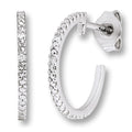 0.02 ct Diamant Brillant Ohrringe Ohrstecker aus 585er Weißgold von ONE ELEMENT – Bild 1