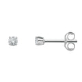 0.15 ct Diamant Brillant Ohrringe Ohrstecker aus 950 Platin von ONE ELEMENT – Bild 1