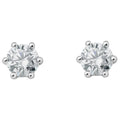 0.4 ct Diamant Brillant Ohrringe Ohrstecker aus 585er Weißgold von ONE ELEMENT – Bild 1