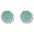 Chalcedon Ohrringe Ohrstecker aus 925er Silber von ONE ELEMENT – Bild 1