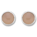 Chalcedon Ohrringe Ohrstecker aus 925er Silber von ONE ELEMENT – Bild 1
