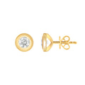 Ohrstecker Ohrringe aus 585 Gold mit 2 Lab Grown Diamanten 1 ct von ONE ELEMENT – Bild 1