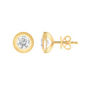 Ohrstecker Ohrringe aus 585 Gold mit 2 Lab Grown Diamanten 1,5 ct von ONE ELEMENT – Bild 1