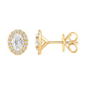 Ohrstecker Ohrringe aus 585 Gold mit 34 Lab Grown Diamanten 0,76 ct von ONE ELEMENT – Bild 1