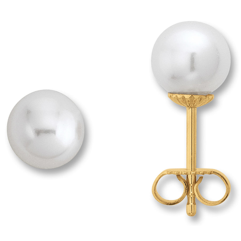 Ohrringe Ohrstecker aus 585er Gelbgold von ONE ELEMENT – Bild 2