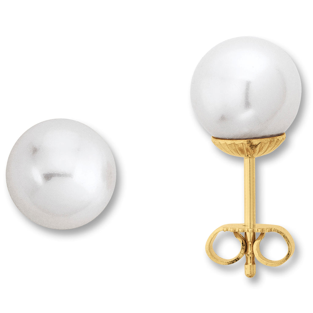 Ohrringe Ohrstecker aus 585er Gelbgold von ONE ELEMENT – Bild 2